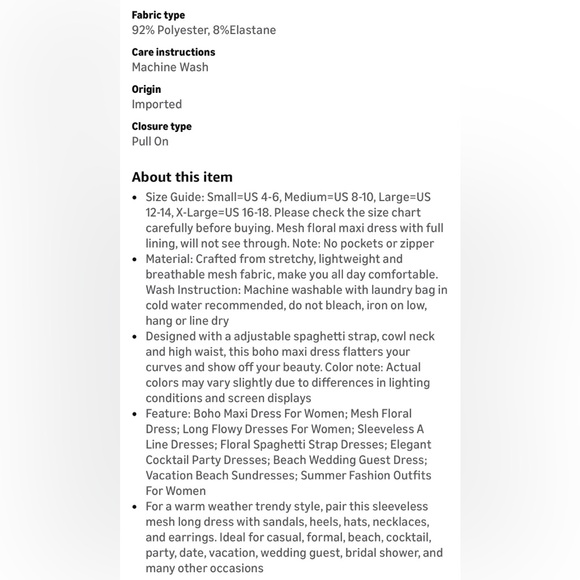 NWT Elegant Pink Floral Maxi Dress-S - Picture 15 of 17